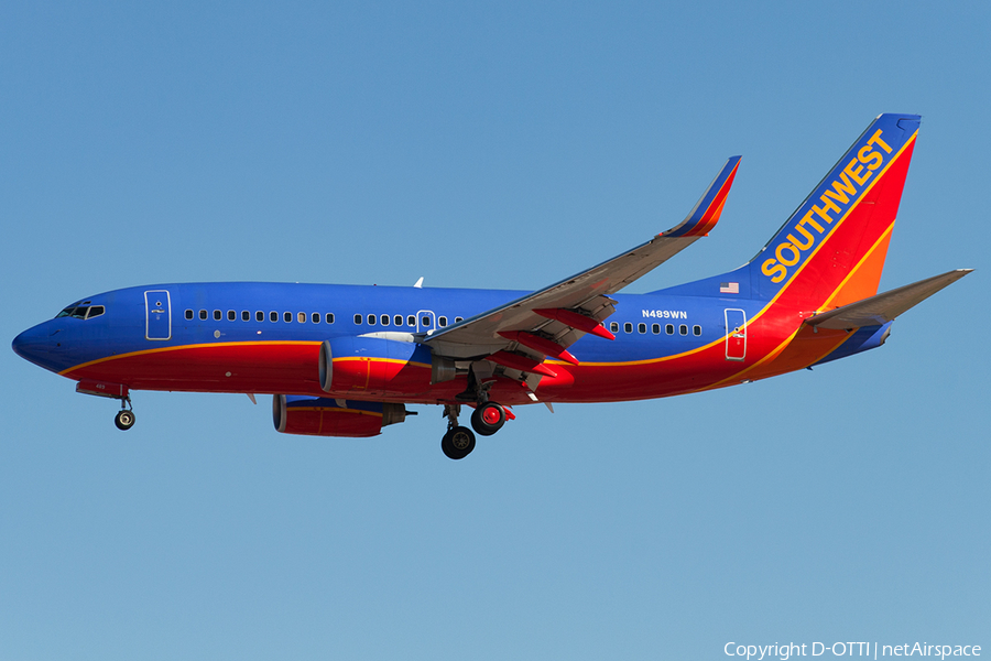 Southwest Airlines Boeing 737-7H4 (N489WN) | Photo 179606