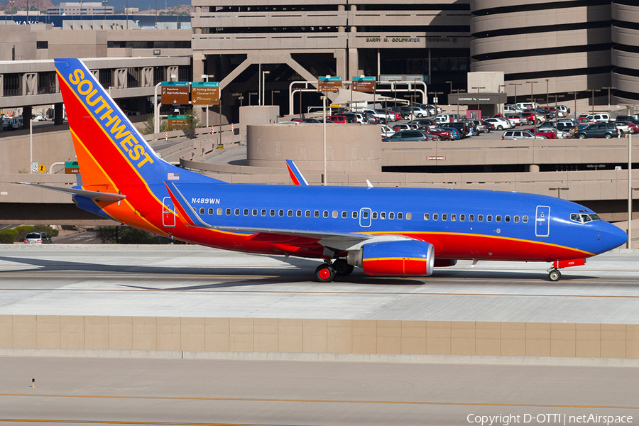 Southwest Airlines Boeing 737-7H4 (N489WN) | Photo 188501
