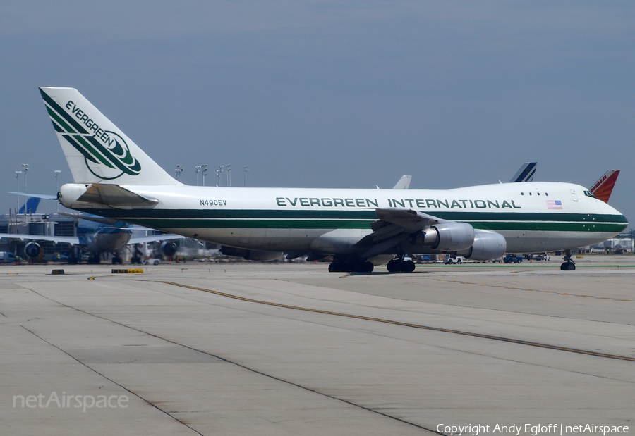 Evergreen International Airlines Boeing 747-230F(SCD) (N490EV) | Photo 332457