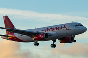 Avianca El Salvador Airbus A320-233 (N490TA) at  Miami - International, United States