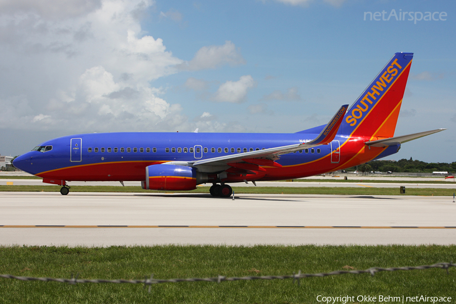 Southwest Airlines Boeing 737-7H4 (N490WN) | Photo 53930