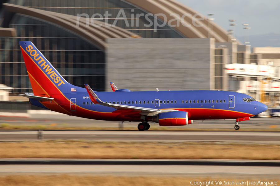 Southwest Airlines Boeing 737-7H4 (N490WN) | Photo 77756