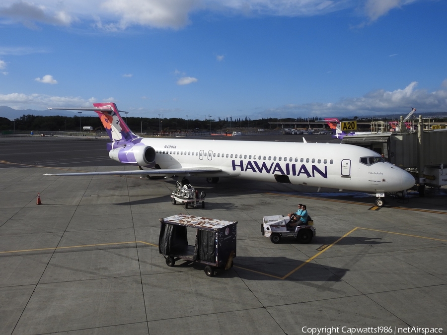 Hawaiian Airlines Boeing 717-2BL (N491HA) | Photo 381340