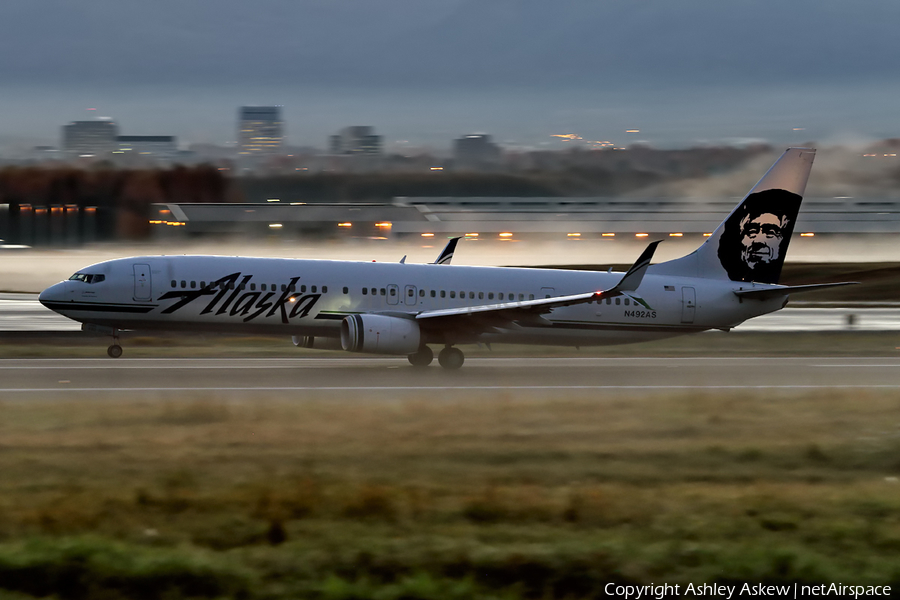 Alaska Airlines Boeing 737-990(ER) (N492AS) | Photo 271277