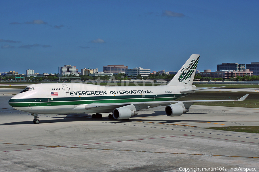 Evergreen International Airlines Boeing 747-446F (N492EV) | Photo 25555