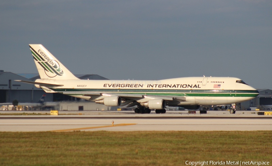 Evergreen International Airlines Boeing 747-446F (N492EV) | Photo 300589