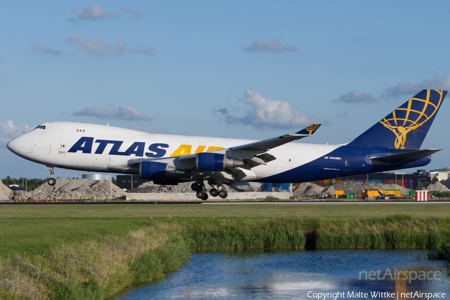 Atlas Air Boeing 747-47UF (N492MC) | Photo 393817