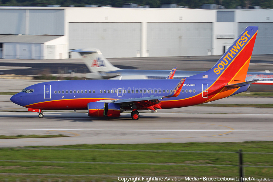 Southwest Airlines Boeing 737-7H4 (N492WN) | Photo 85629