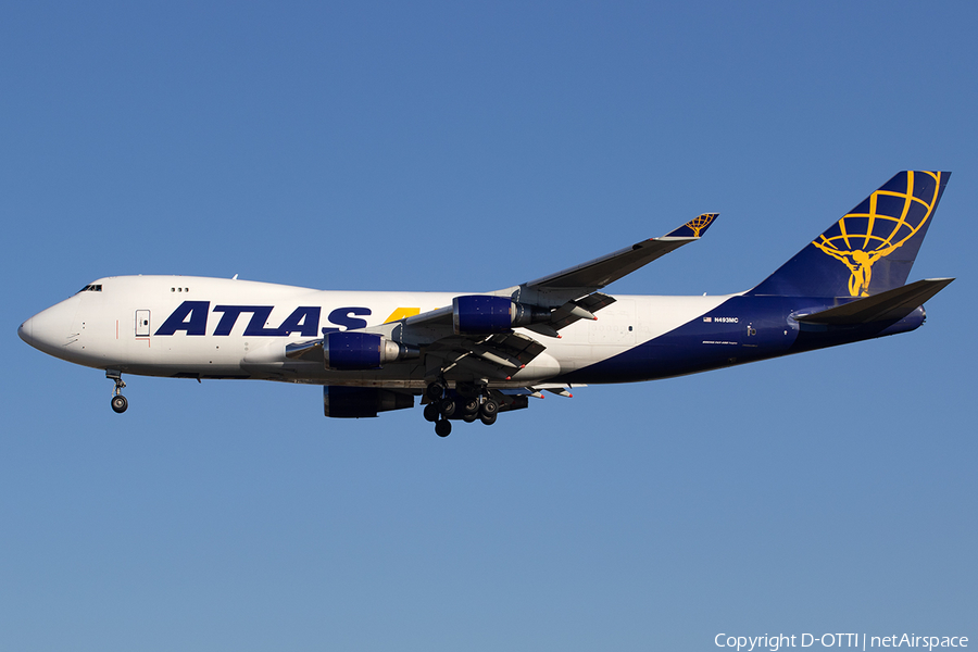 Atlas Air Boeing 747-47UF (N493MC) | Photo 542428