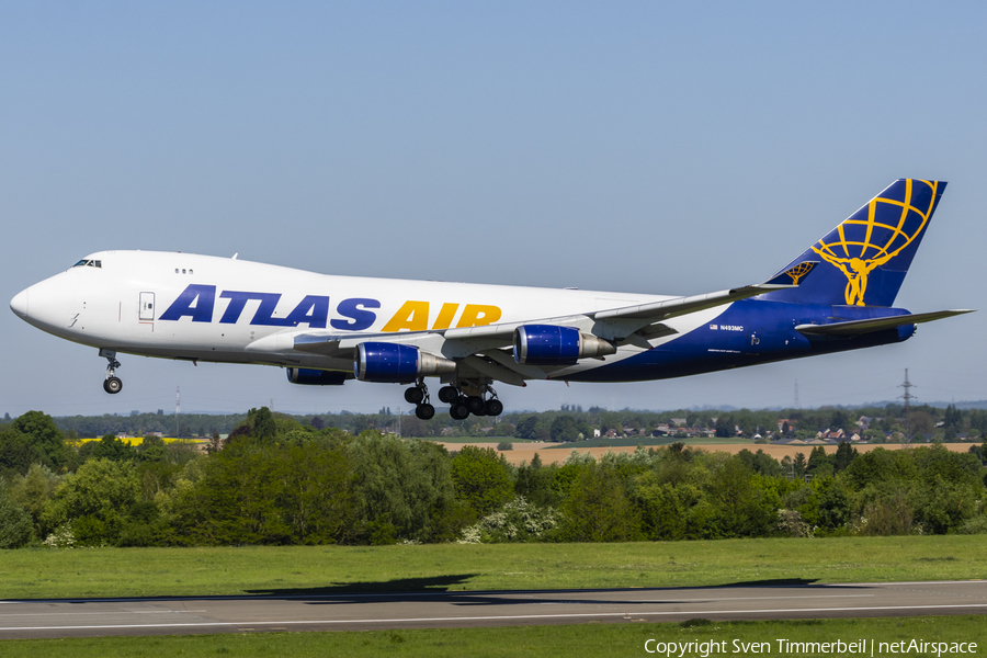 Atlas Air Boeing 747-47UF (N493MC) | Photo 679454