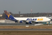Atlas Air Boeing 747-47UF (N493MC) at  Luxembourg - Findel, Luxembourg