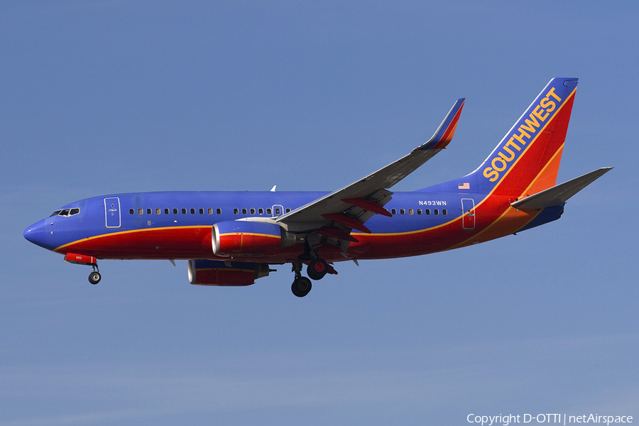 Southwest Airlines Boeing 737-7H4 (N493WN) | Photo 278907