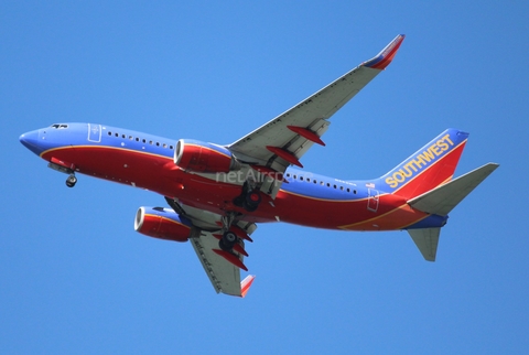 Southwest Airlines Boeing 737-7H4 (N493WN) at  San Francisco - International, United States