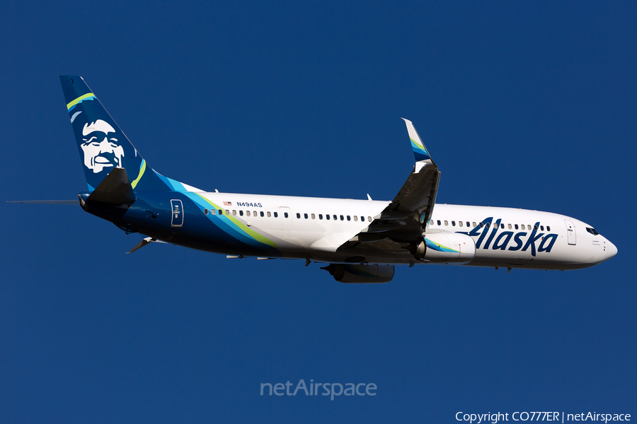 Alaska Airlines Boeing 737-990(ER) (N494AS) | Photo 289706
