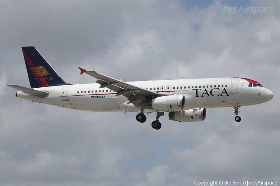 TACA International Airlines Airbus A320-233 (N494TA) | Photo 57748