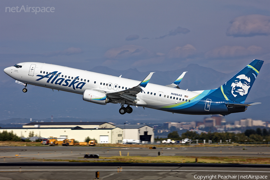 Alaska Airlines Boeing 737-990(ER) (N495AS) | Photo 122590
