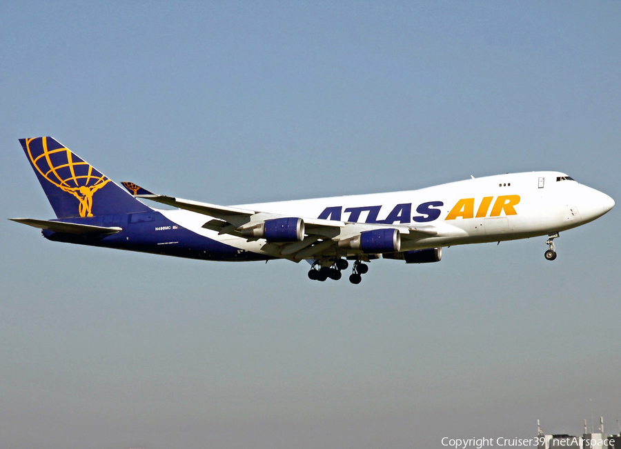 Atlas Air Boeing 747-47UF (N496MC) | Photo 181237