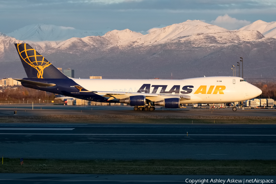 Atlas Air Boeing 747-47UF (N496MC) | Photo 410860