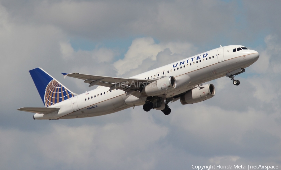 United Airlines Airbus A320-232 (N496UA) | Photo 587133