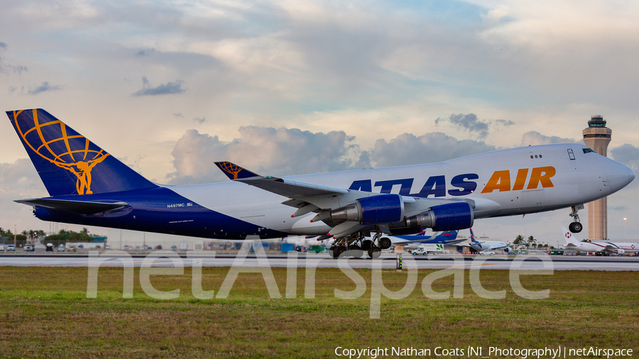 Atlas Air Boeing 747-47UF (N497MC) | Photo 295119