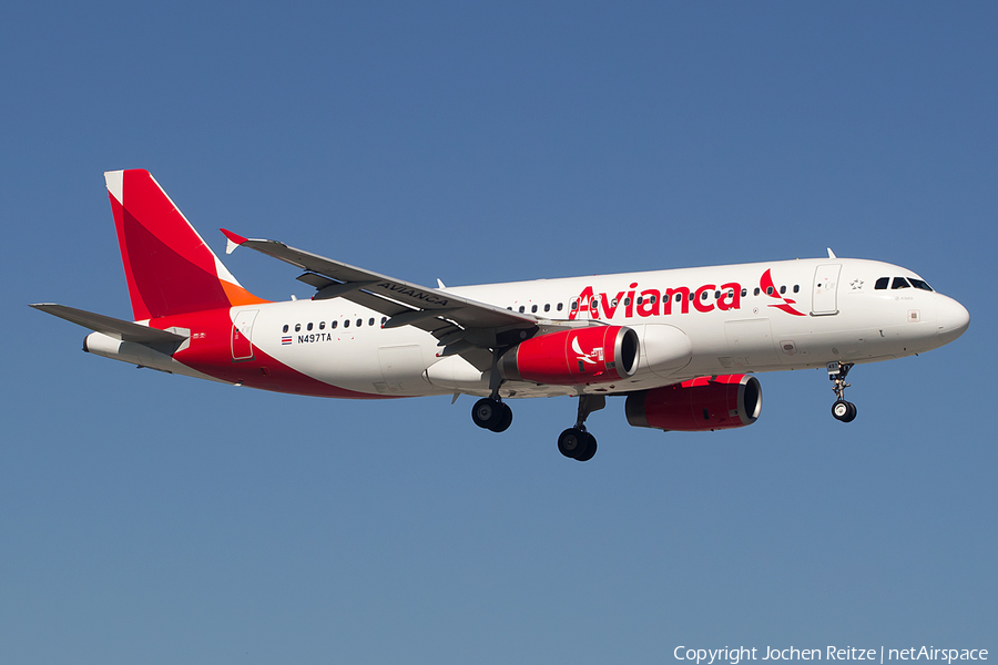 Avianca Airbus A320-233 (N497TA) | Photo 103819