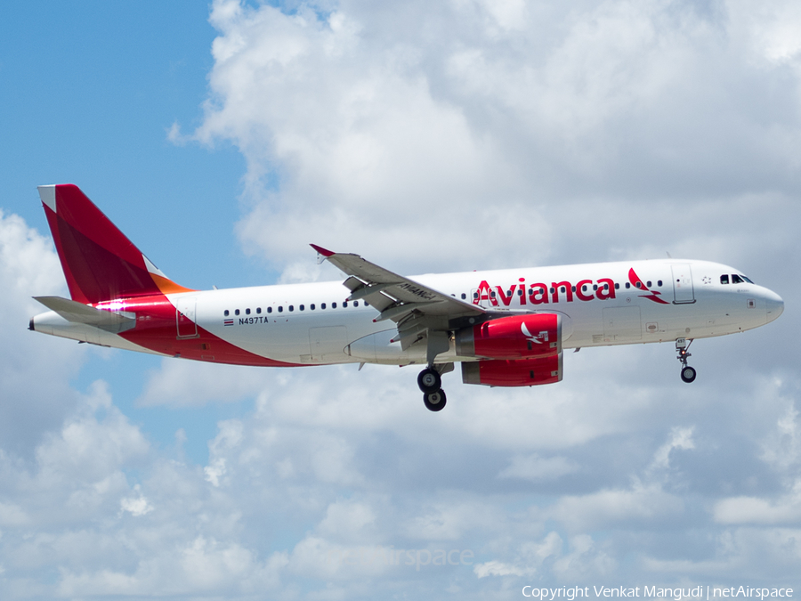 Avianca Airbus A320-233 (N497TA) | Photo 134160