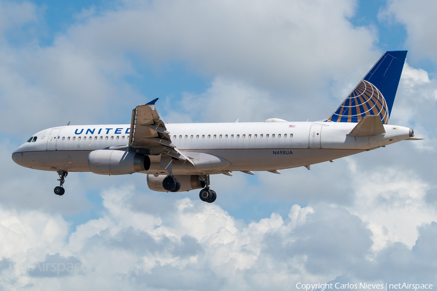 United Airlines Airbus A320-232 (N498UA) | Photo 518443