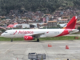Avianca El Salvador Airbus A320-233 (N499TA) at  Cuzco - Teniente Alejandro Velasco Astete, Peru