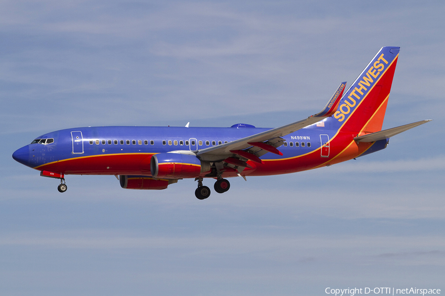 Southwest Airlines Boeing 737-7H4 (N499WN) | Photo 341792