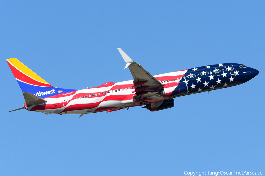 Southwest Airlines Boeing 737-8H4 (N500WR) | Photo 522229