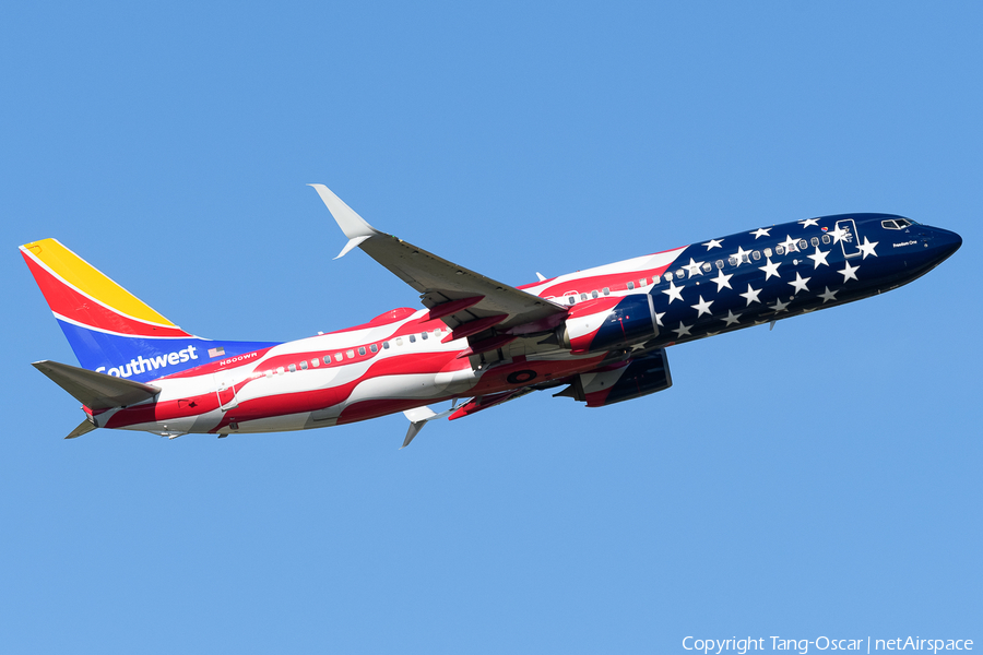 Southwest Airlines Boeing 737-8H4 (N500WR) | Photo 522271