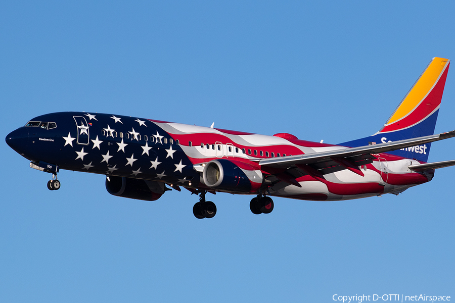 Southwest Airlines Boeing 737-8H4 (N500WR) | Photo 553953