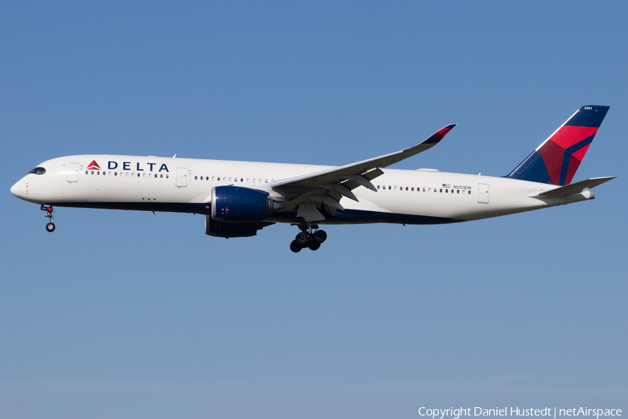 Delta Air Lines Airbus A350-941 (N501DN) | Photo 516434