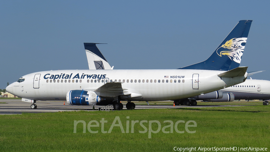 Capital Airways Boeing 737-301 (N501UW) | Photo 76033