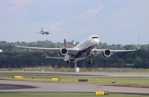 Delta Air Lines Airbus A350-941 (N502DN) at  Atlanta - Hartsfield-Jackson International, United States