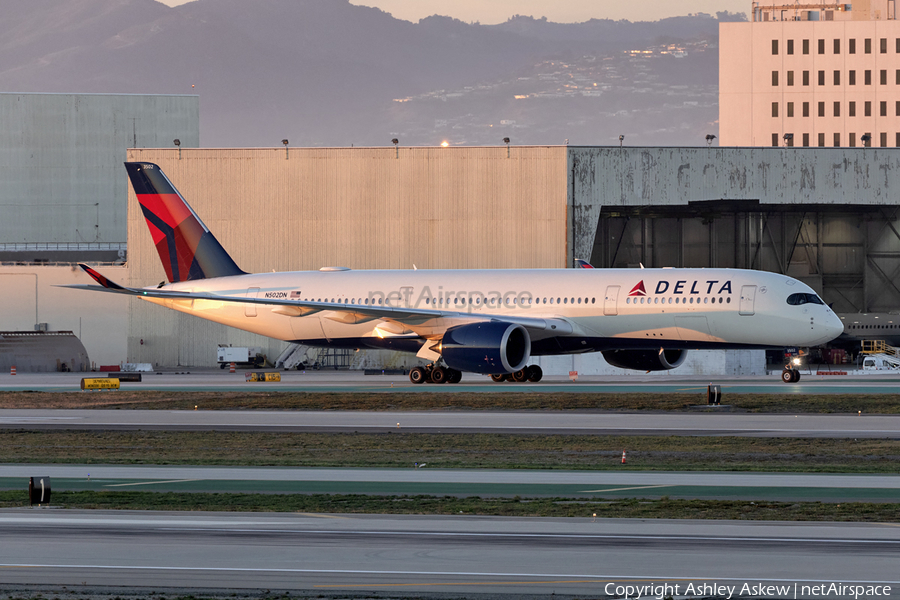 Delta Air Lines Airbus A350-941 (N502DN) | Photo 288188
