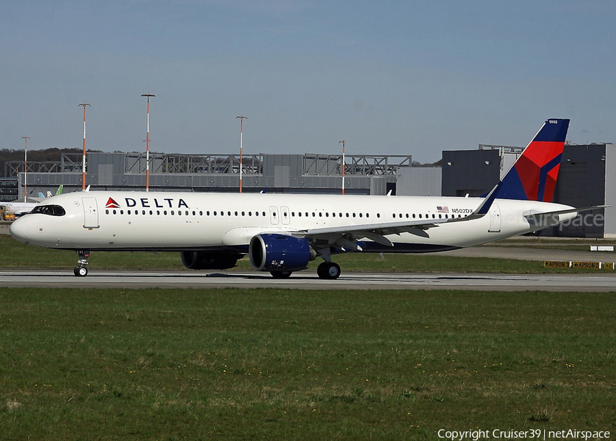 Delta Air Lines Airbus A321-271NX (N502DX) | Photo 517764