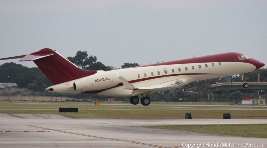 (Private) Bombardier BD-700-1A10 Global Express (N502JL) | Photo 300609