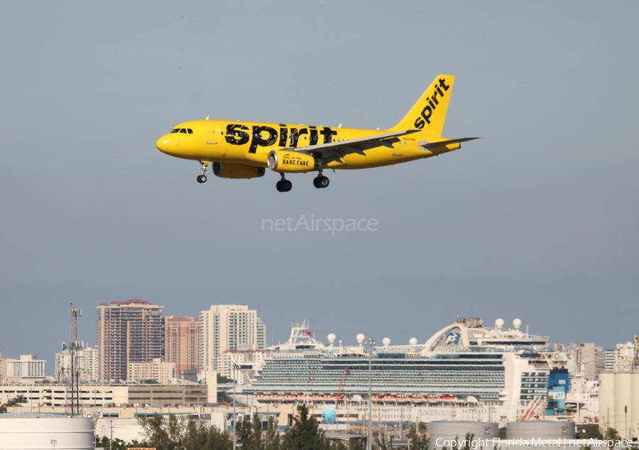 Spirit Airlines Airbus A319-132 (N502NK) | Photo 304347