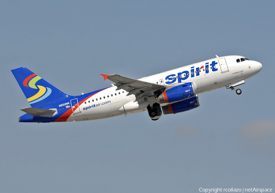 Spirit Airlines Airbus A319-132 (N502NK) | Photo 447917