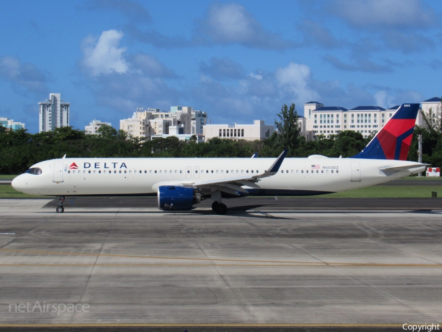 Delta Air Lines Airbus A321-271NX (N503DZ) | Photo 607734