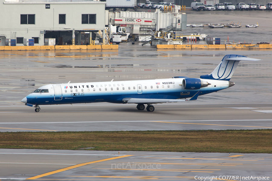 United Express (Mesa Airlines) Bombardier CRJ-701ER (N503MJ) | Photo 58856