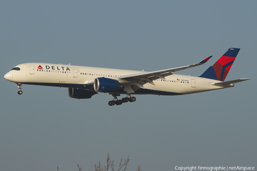 Delta Air Lines Airbus A350-941 (N504DN) | Photo 564227