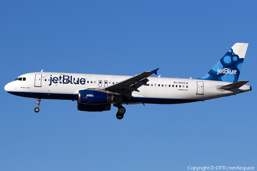 JetBlue Airways Airbus A320-232 (N504JB) | Photo 553873