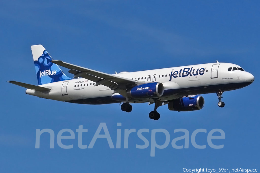 JetBlue Airways Airbus A320-232 (N504JB) | Photo 68143