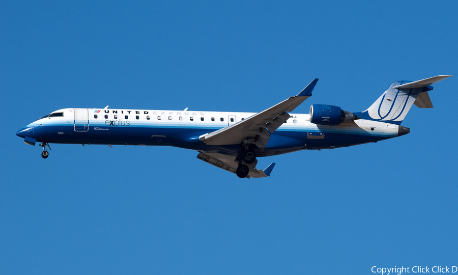 United Express (Mesa Airlines) Bombardier CRJ-701ER (N504MJ) | Photo 1326