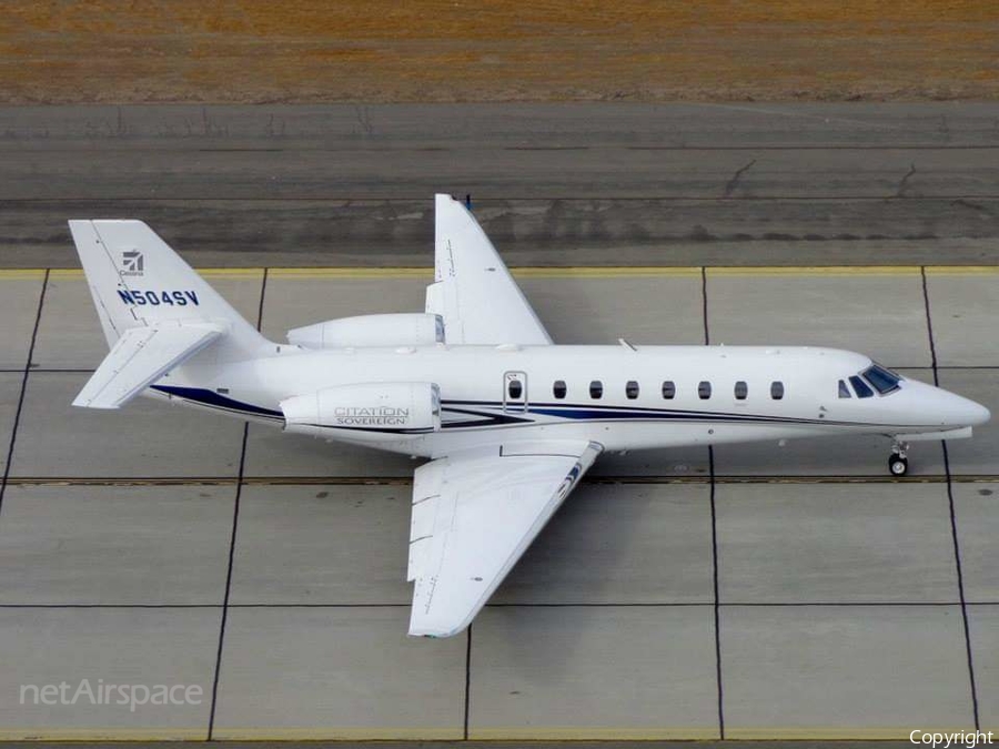 (Private) Cessna 680 Citation Sovereign+ (N504SV) | Photo 442378