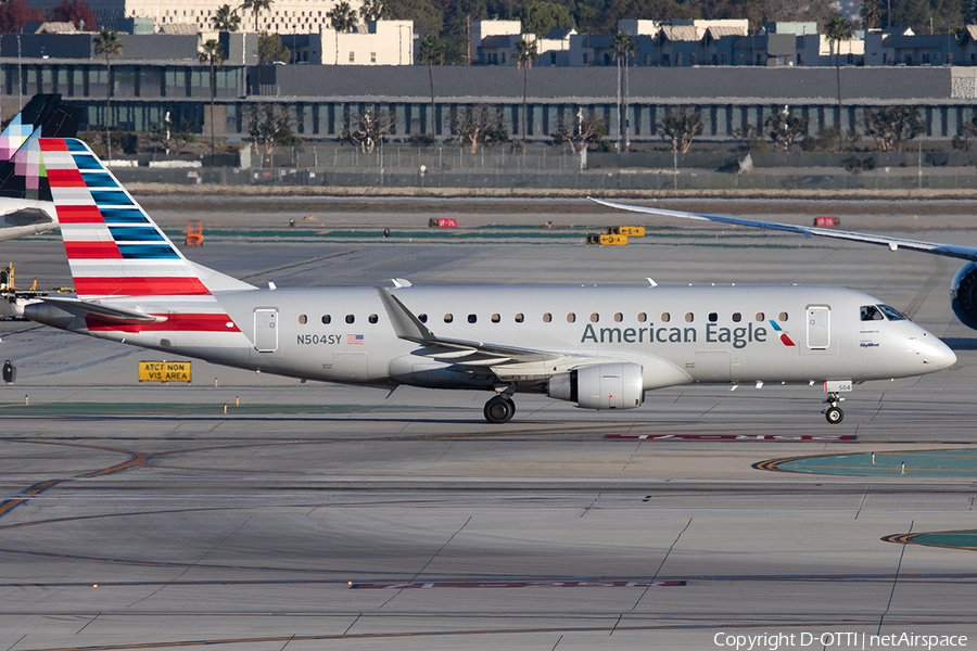 American Eagle (SkyWest Airlines) Embraer ERJ-175LR (ERJ-170-200LR) (N504SY) | Photo 565765