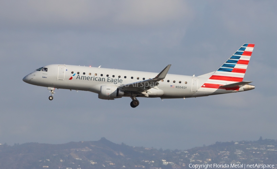 American Eagle (SkyWest Airlines) Embraer ERJ-175LR (ERJ-170-200LR) (N504SY) | Photo 613068