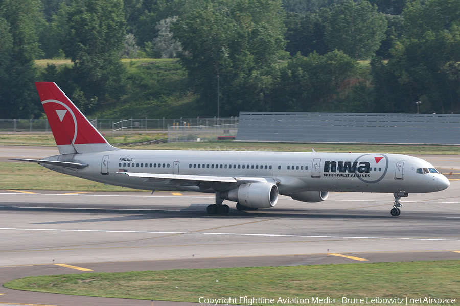 Northwest Airlines Boeing 757-251 (N504US) | Photo 177634